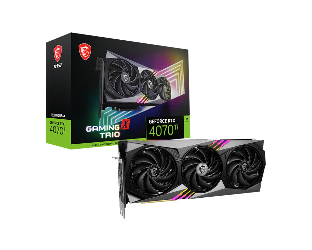 GeForce RTX™ 4070 Ti GAMING X TRIO 12G