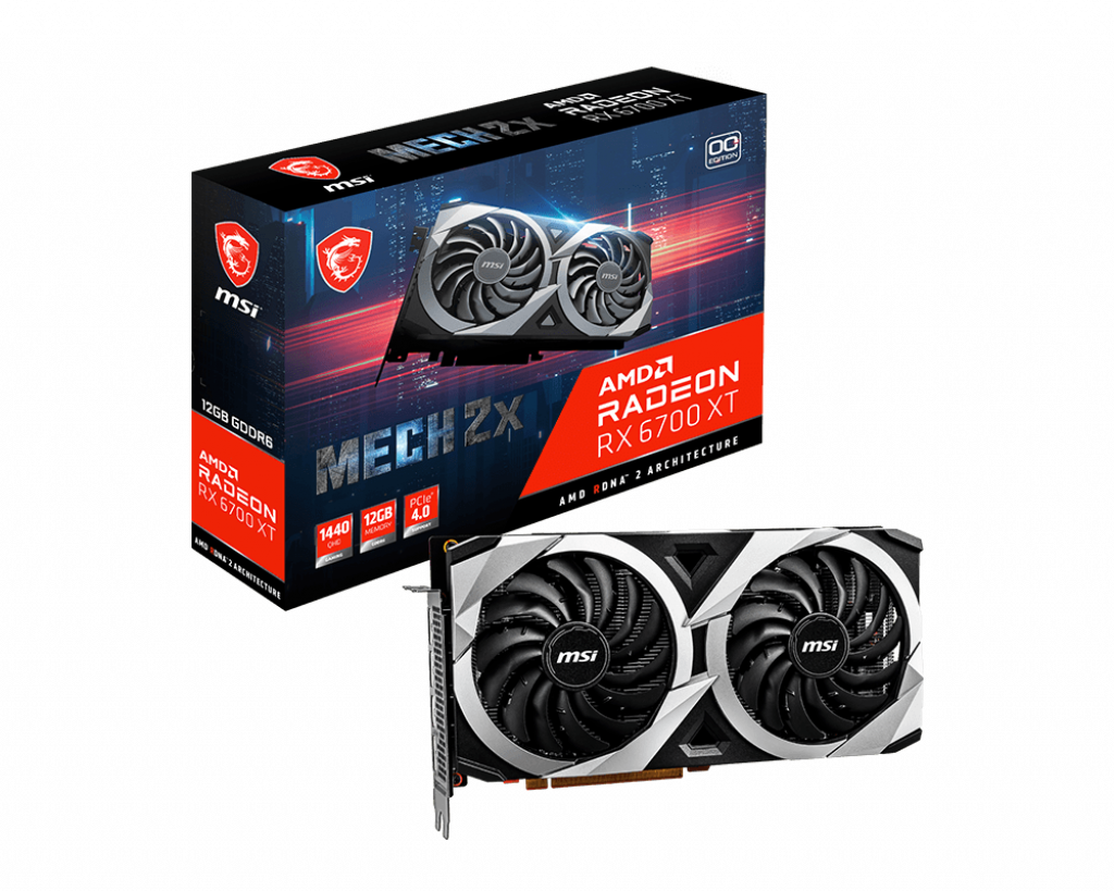 Radeon™ RX 6700 XT MECH 2X 12G OC