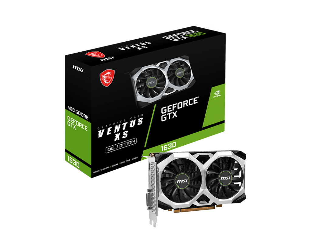GeForce® GTX 1630 VENTUS XS 4G OC
