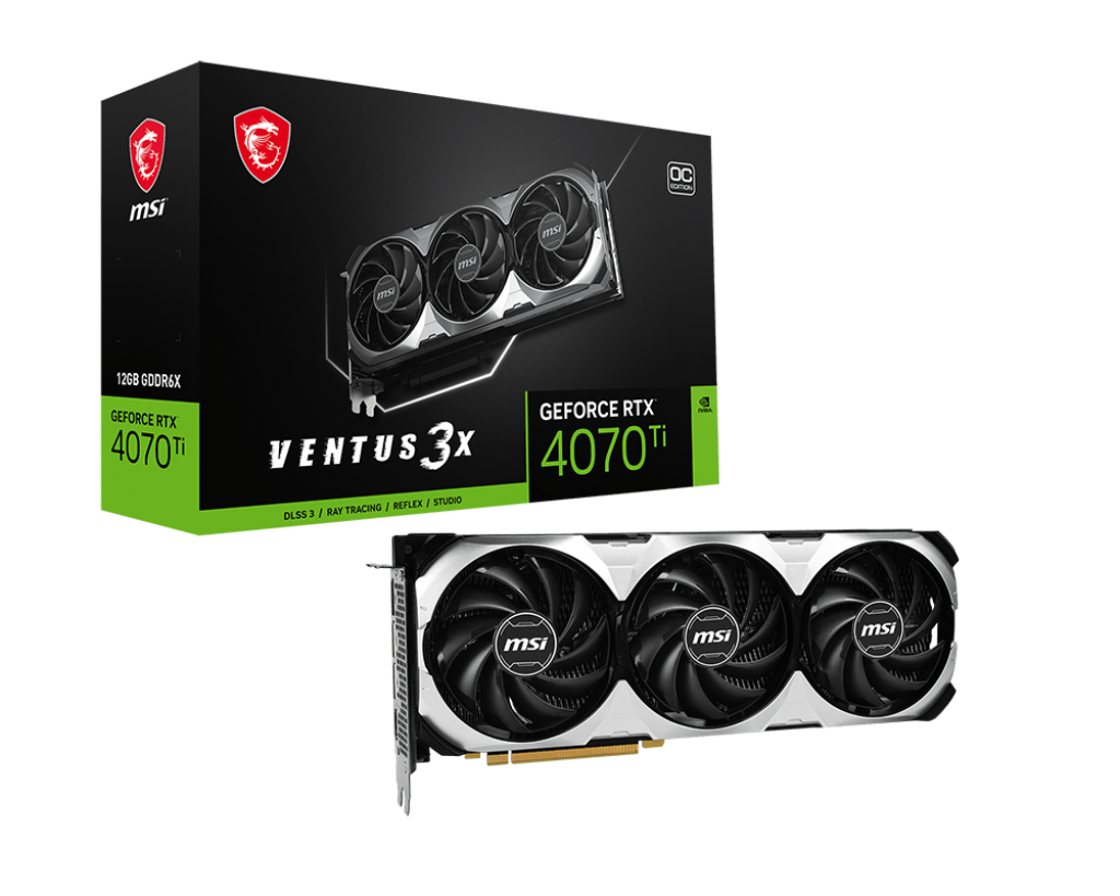 GEFORCE RTX 4070 Ti VENTUS 3X 12G