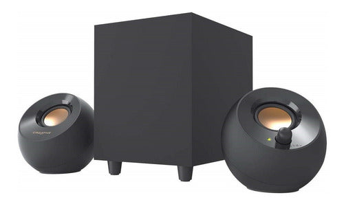 PARLANTES CREATIVE PEBBLE PLUS 2.1 USB con Subwoofer