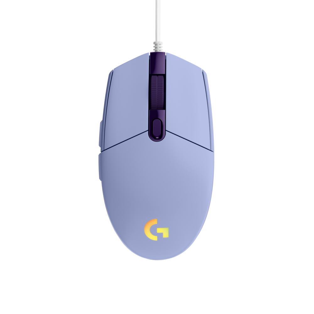 MOUSE Logitech G203 LIGHTSYNC OPTICAL RGB LILA