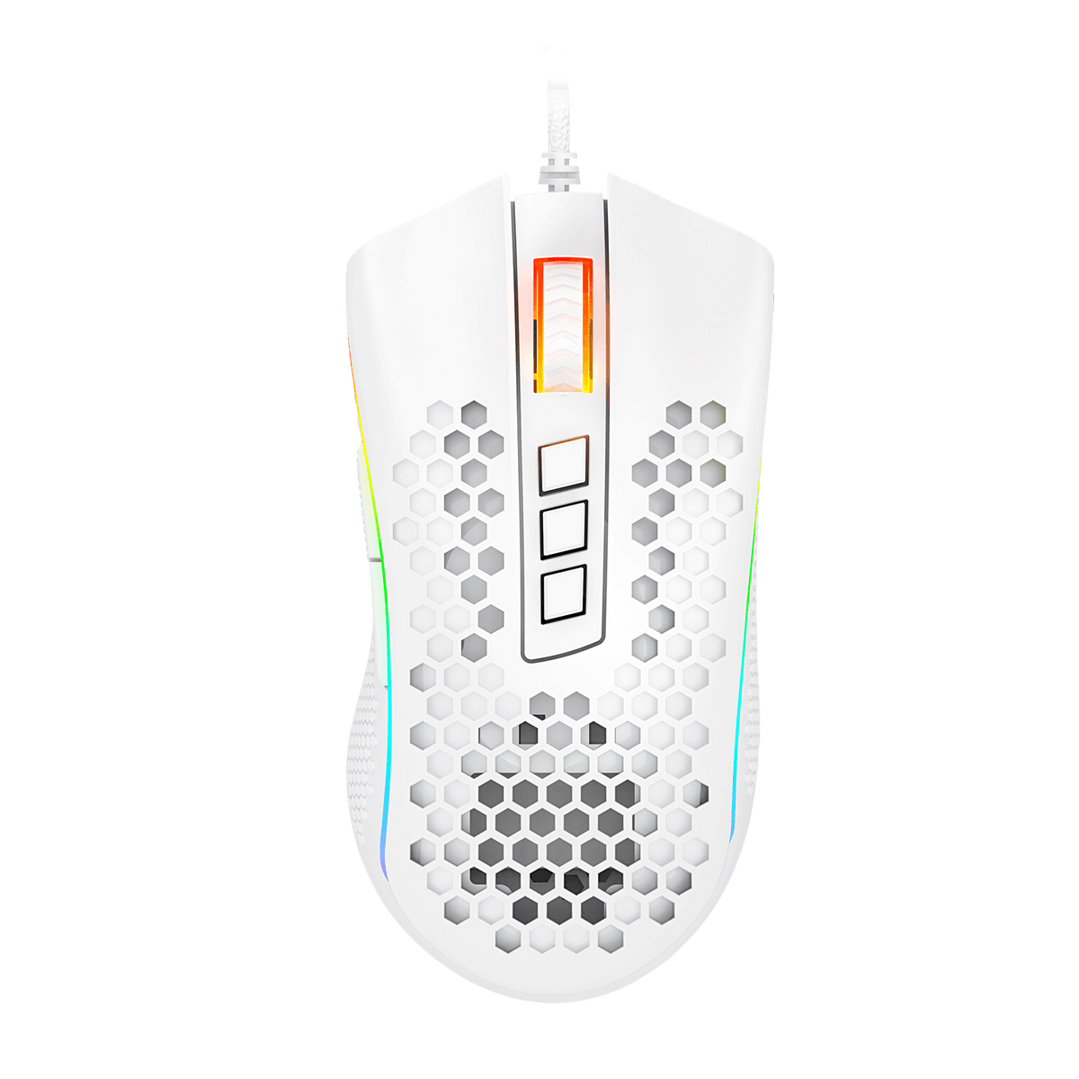 MOUSE Redragon STORM ELITE M988W-RGB WHITE