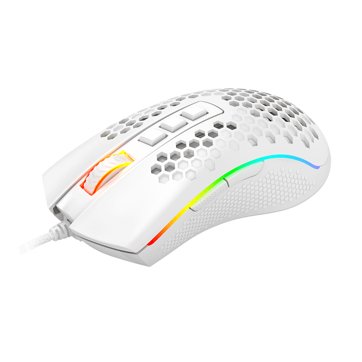 MOUSE Redragon STORM ELITE M988W-RGB WHITE