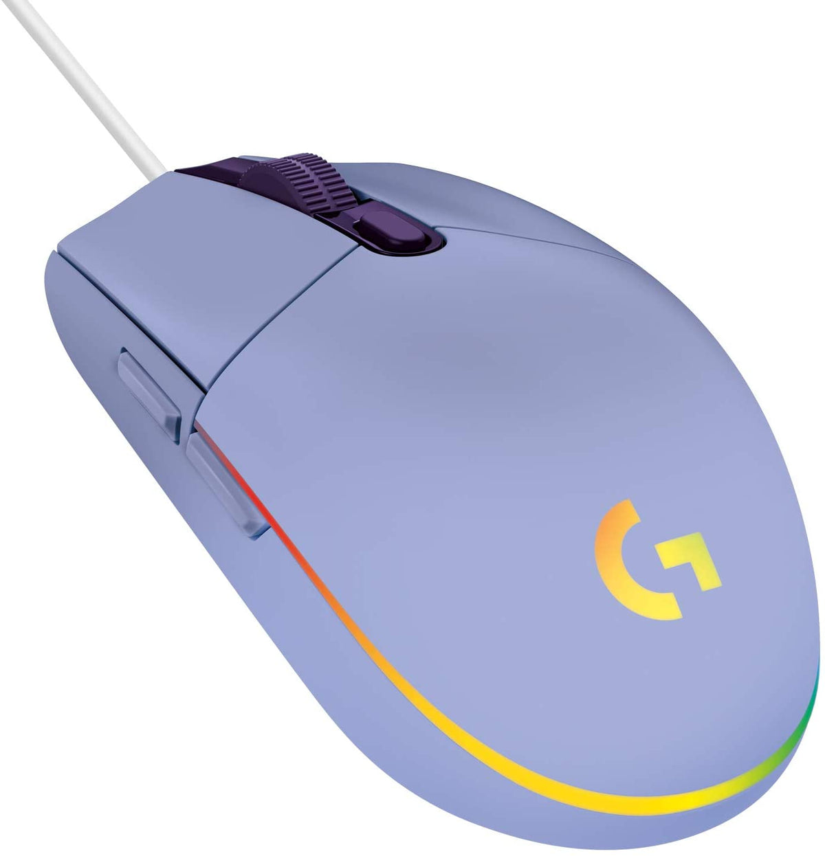 MOUSE Logitech G203 LIGHTSYNC OPTICAL RGB LILA