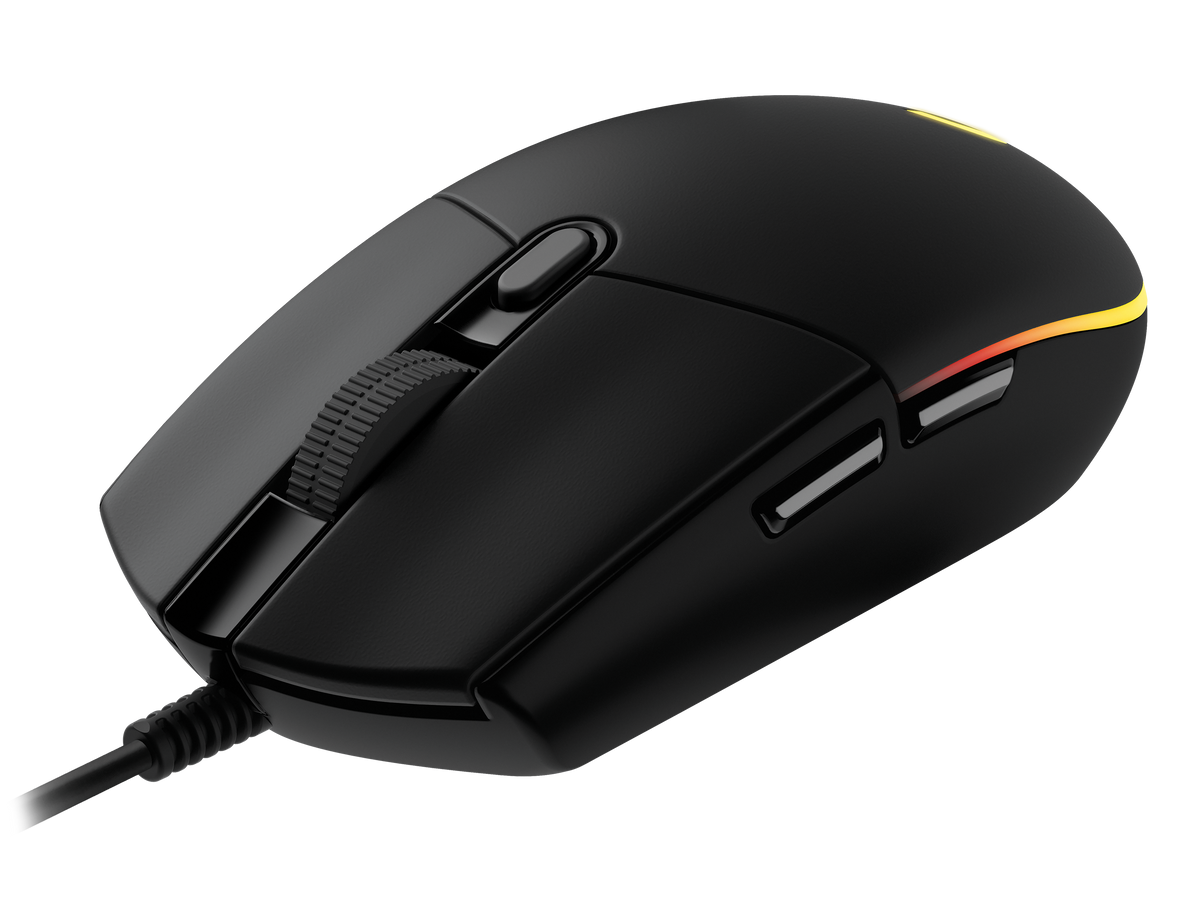MOUSE Logitech G203 LIGHTSYNC OPTICAL RGB BLACK
