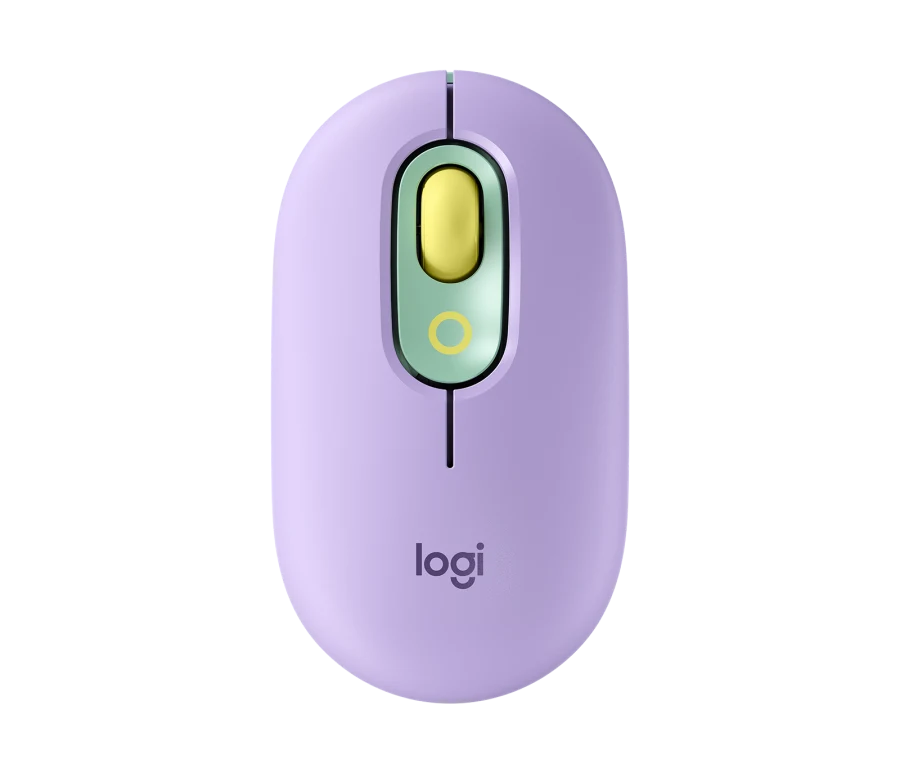 Mouse LOGITECH POP BLUETOOTH FRESH VIBES LILA/GREEN