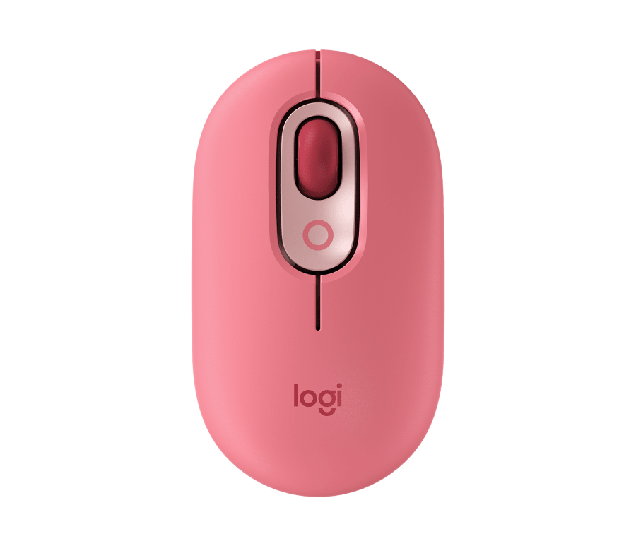 Mouse LOGITECH POP BLUETOOTH FRESH VIBES CORAL ROSE