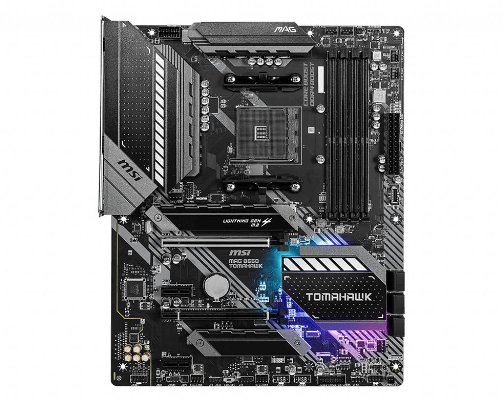 MB MSI MAG B550 TOMAHAWK, AMD B550, AM4 Socket, HDMI, DP, USB 3.2 Gen 2