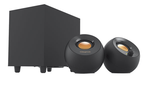 PARLANTES CREATIVE PEBBLE PLUS 2.1 USB con Subwoofer