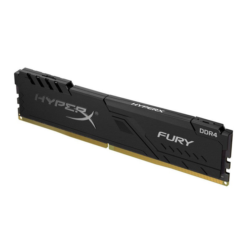 Memoria RAM Kingston HyperX Fury Black, 4GB, DDR4, 2666 MHz, PC4-21300, CL16, 1.2V.