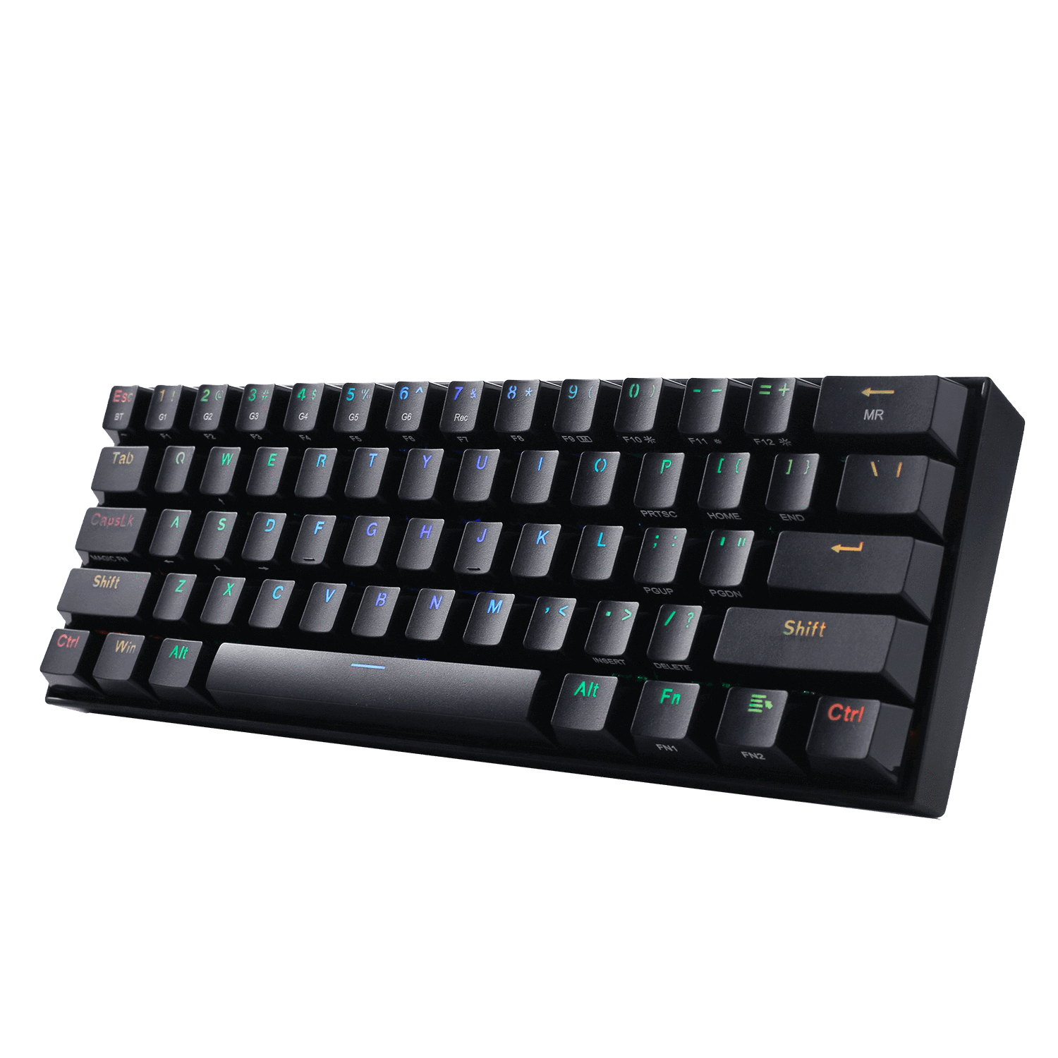 TECLADO Redragon DRACONIC K530RGB BLACK BROWN SWITCH