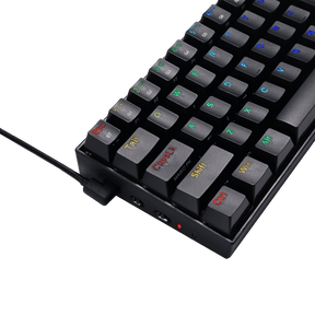 TECLADO Redragon DRACONIC K530RGB BLACK BROWN SWITCH