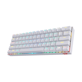 TECLADO Redragon DRACONIC K530W-RGB WHITE BROWN SWITCH