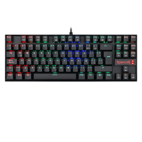 TECLADO Redragon KUMARA BLACK, Spanish RED SWITCH K552RGB