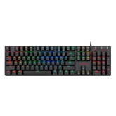 TECLADO Redragon SHRAPNEL, BLUE SWITCH LOW PROFILE K589RGB-SP