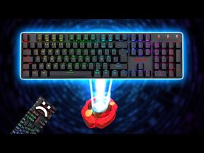 TECLADO Redragon SHRAPNEL, BLUE SWITCH LOW PROFILE K589RGB-SP