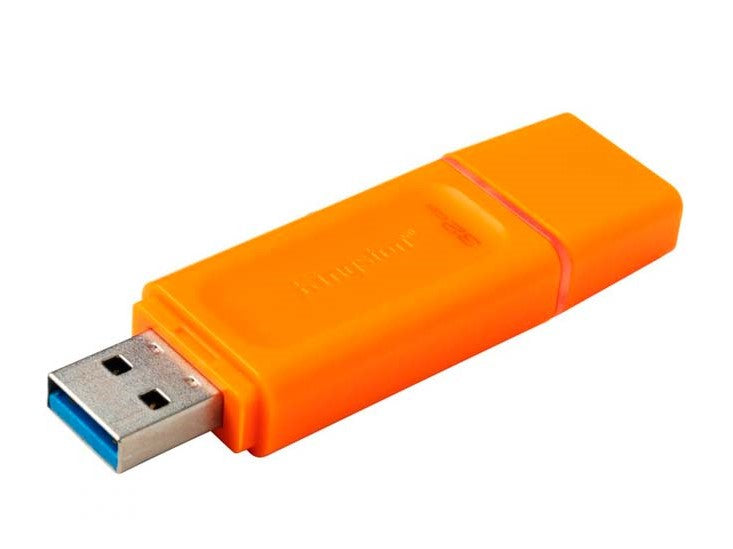 Memoria USB 3.2 32GB Kingston DTX Orange Translucer Ring