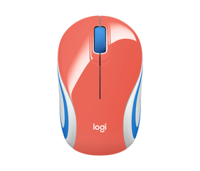 Mouse LOGITECH M187 MINI WIRELESS REFRESH CORAL