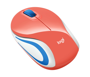 Mouse LOGITECH M187 MINI WIRELESS REFRESH CORAL