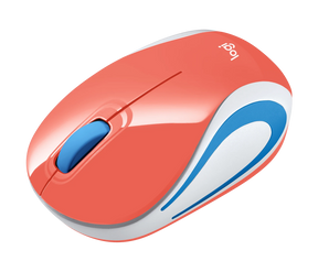 Mouse LOGITECH M187 MINI WIRELESS REFRESH CORAL