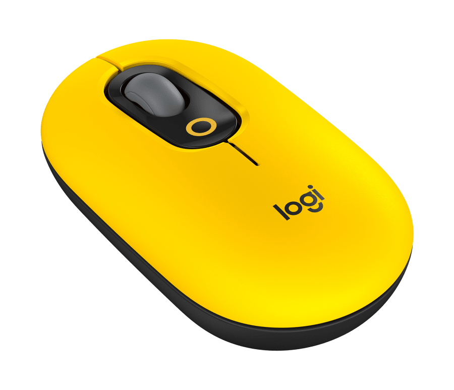 Mouse LOGITECH POP BLUETOOTH FRESH VIBES BLACK/YELLOW