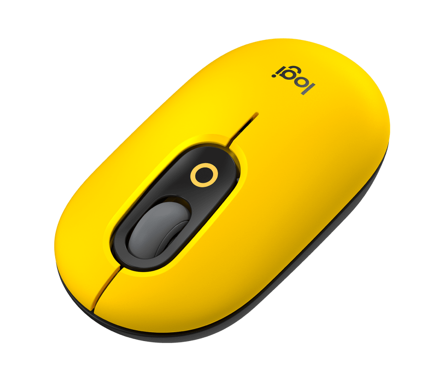 Mouse LOGITECH POP BLUETOOTH FRESH VIBES BLACK/YELLOW