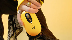 Mouse LOGITECH POP BLUETOOTH FRESH VIBES BLACK/YELLOW